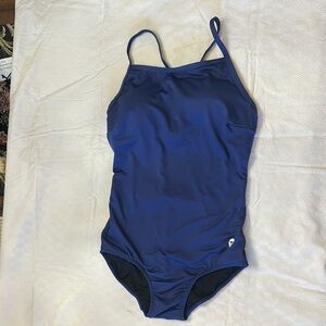 Chic Navy Cutout Swimsuit